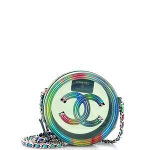 Chanel Filigree Round Clutch With Chain #237666C22B